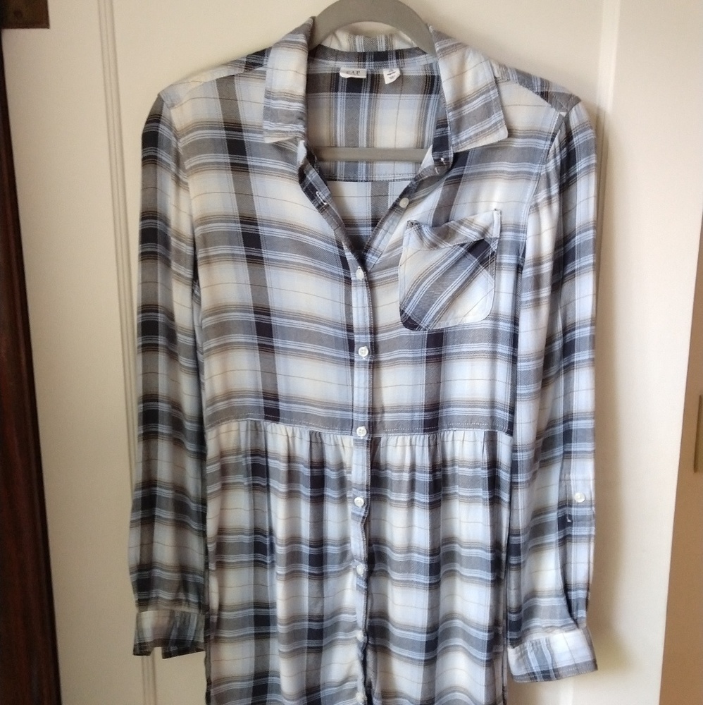Gap plaid tunic/dress - Girls 12